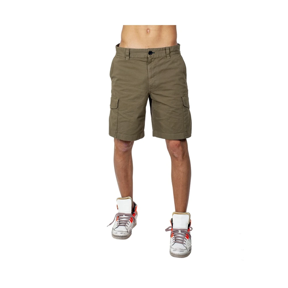 Paul Smith Cargo Shorts met Meerdere Zakken Green Heren