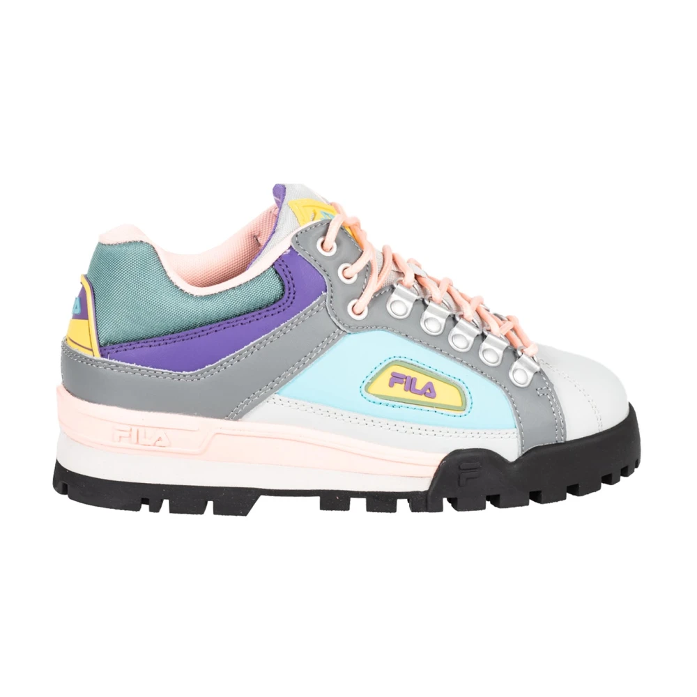 Fila Platform Trailblazer Sneakers met Merkdetails Dames Schoenen Veelkleurig Multicolor
