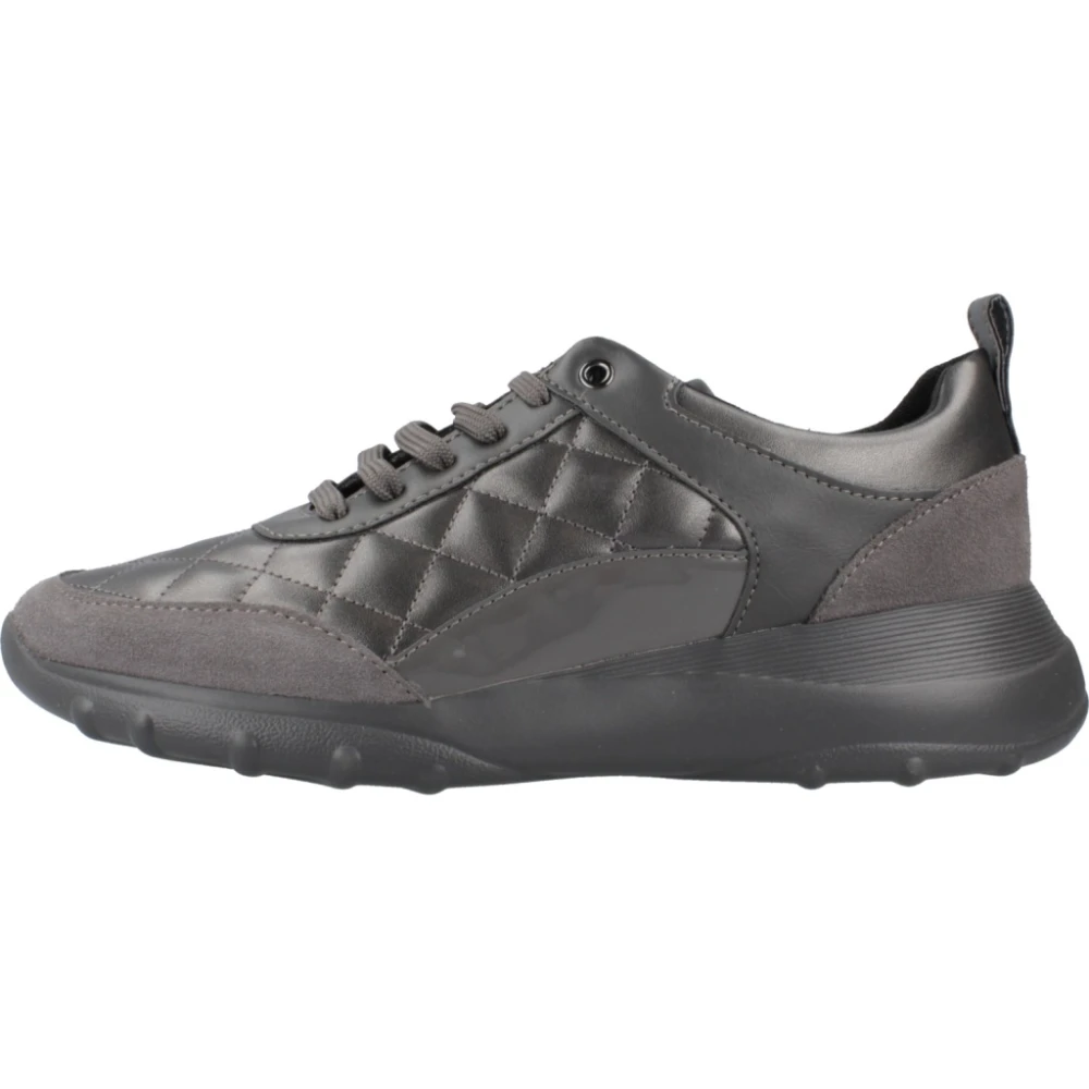 Gray Donna Geox Scarpe, Grigio,, New, Taglia 36 Eu