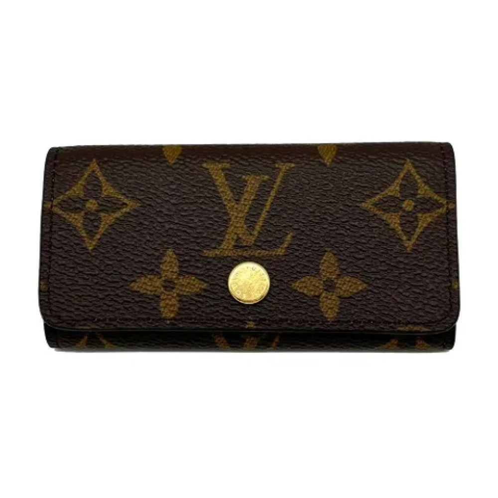 Louis Vuitton Vintage Pre-owned Canvas key-holders Brown Dames