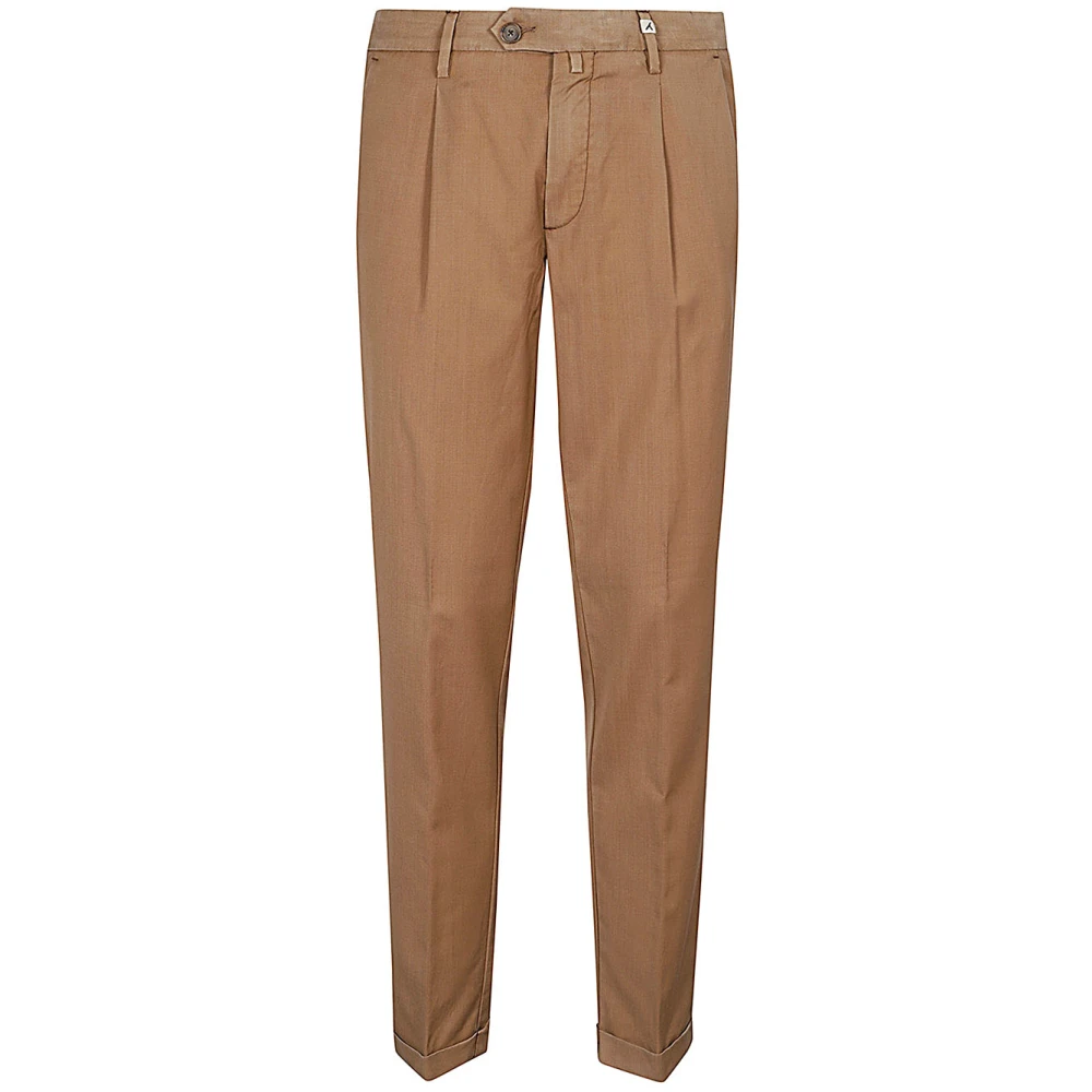 Myths Lange wollen broek Beige Heren