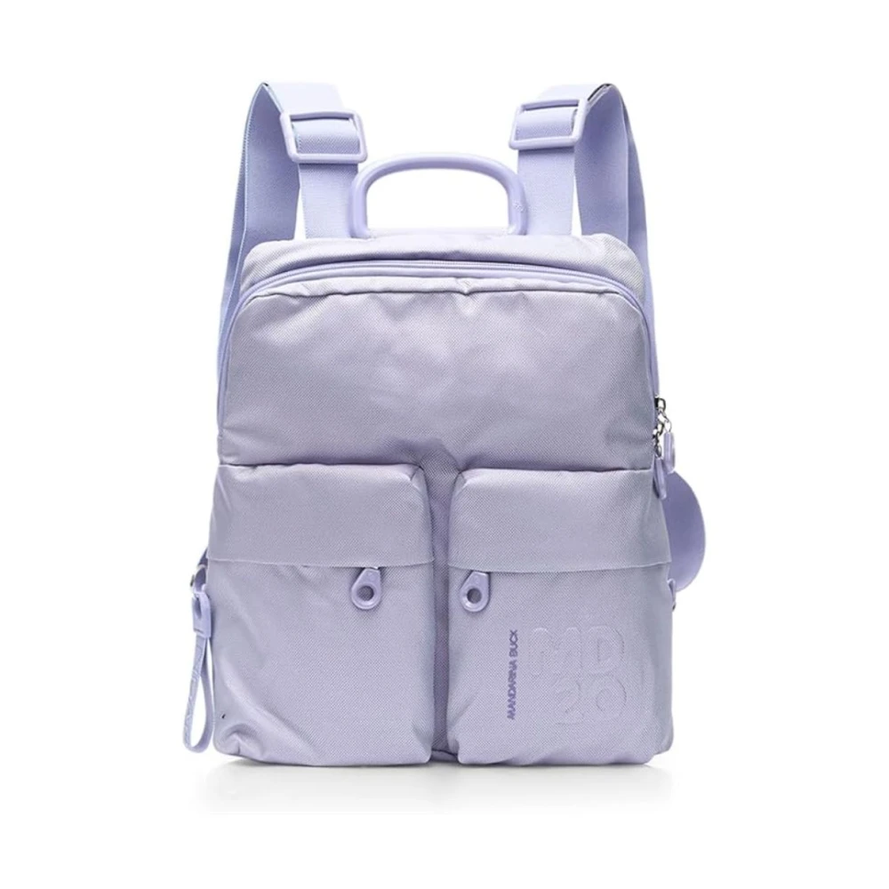Mandarina Duck Stijlvolle Rugzak voor Dagelijks Gebruik Purple Dames
