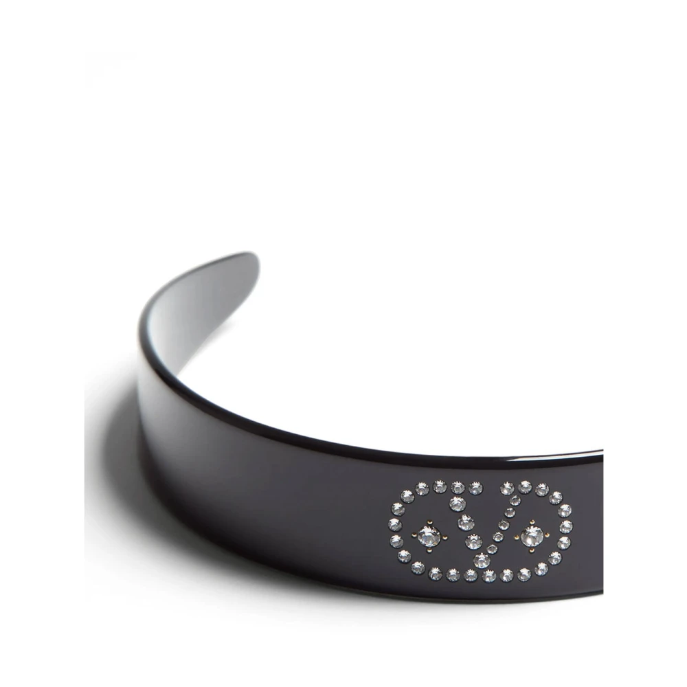 Valentino Garavani Stijlvol Haarband Accessoire Black Dames