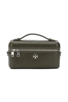 Kira Quilted Leather Vanity Case