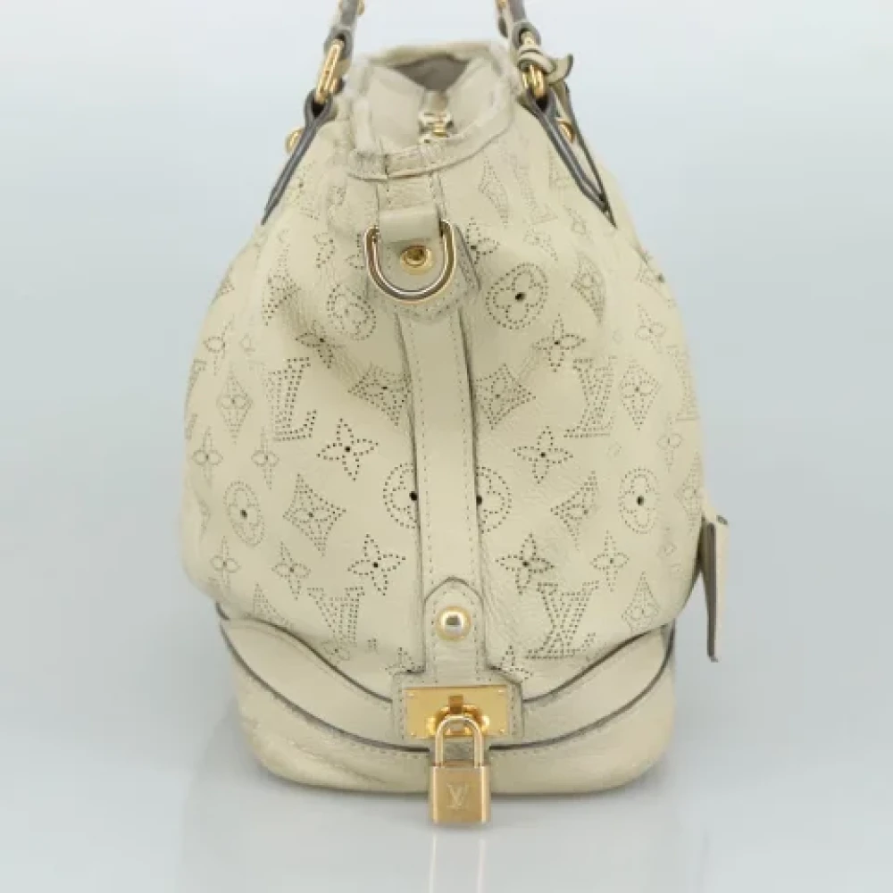 Louis Vuitton Vintage Pre-owned Leather louis-vuitton-bags Beige Dames