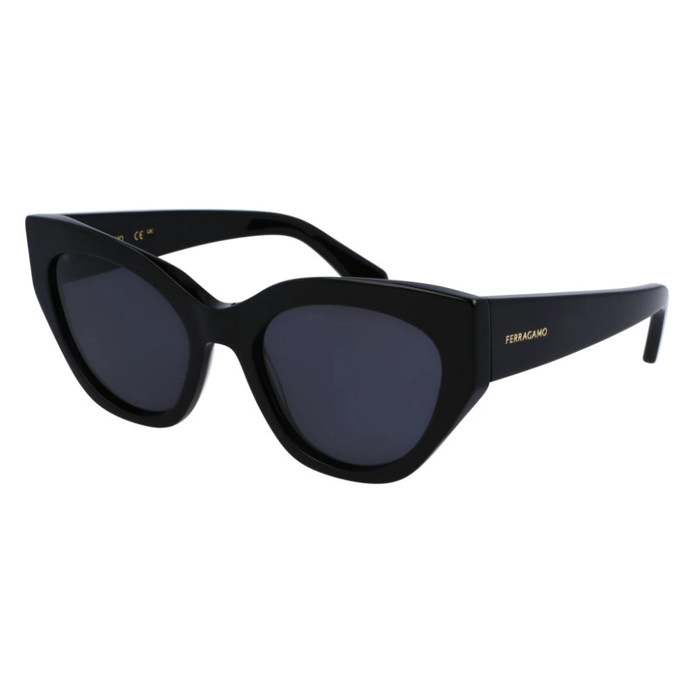Ferragamo Women's Black Sunglasses, 55 Mm, Stylish Sunglasses