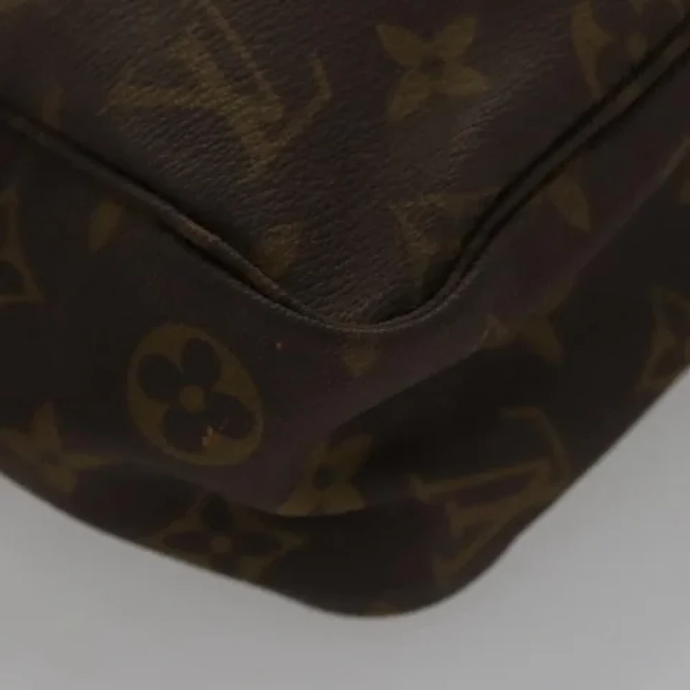 Louis Vuitton Vintage Pre-owned Canvas clutches Brown Dames