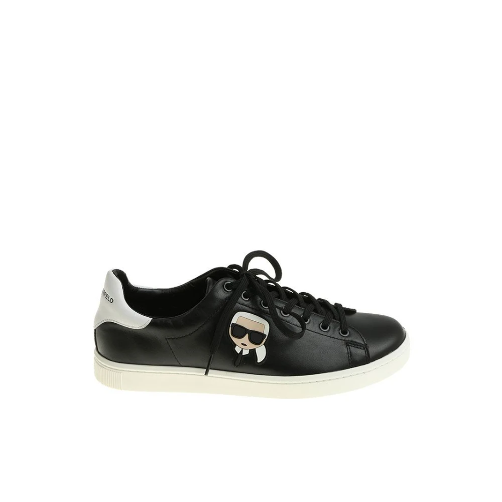 Karl Lagerfeld 3D Lace Sneakers Heren Schoenen Zwart