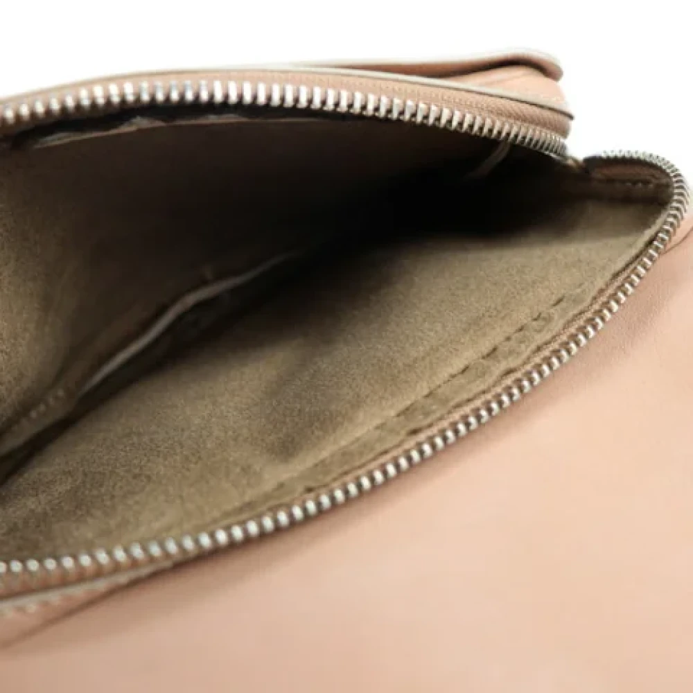 Jimmy Choo Pre-owned Fabric shoulder-bags Brown Dames