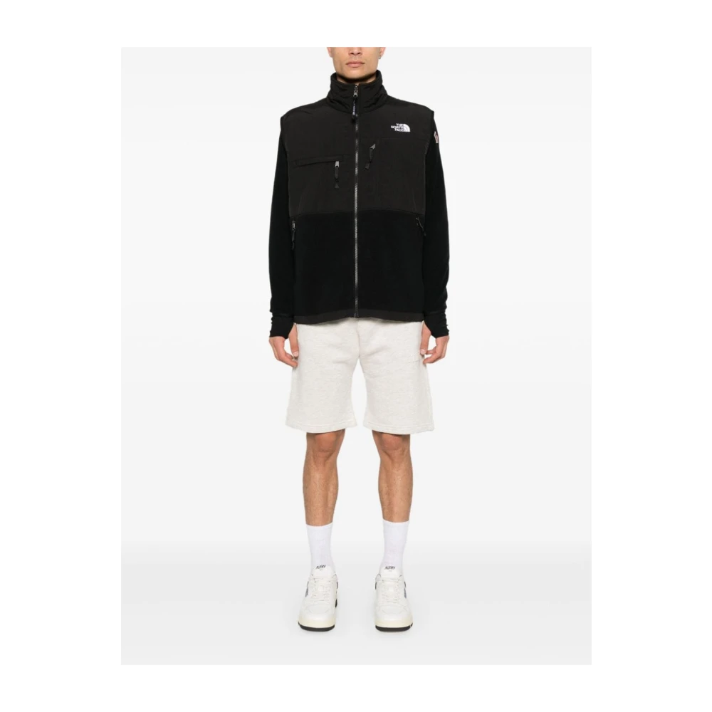 The North Face Zwart Gebreide Kleding Aw24 Stijlvolle Jas Black Heren