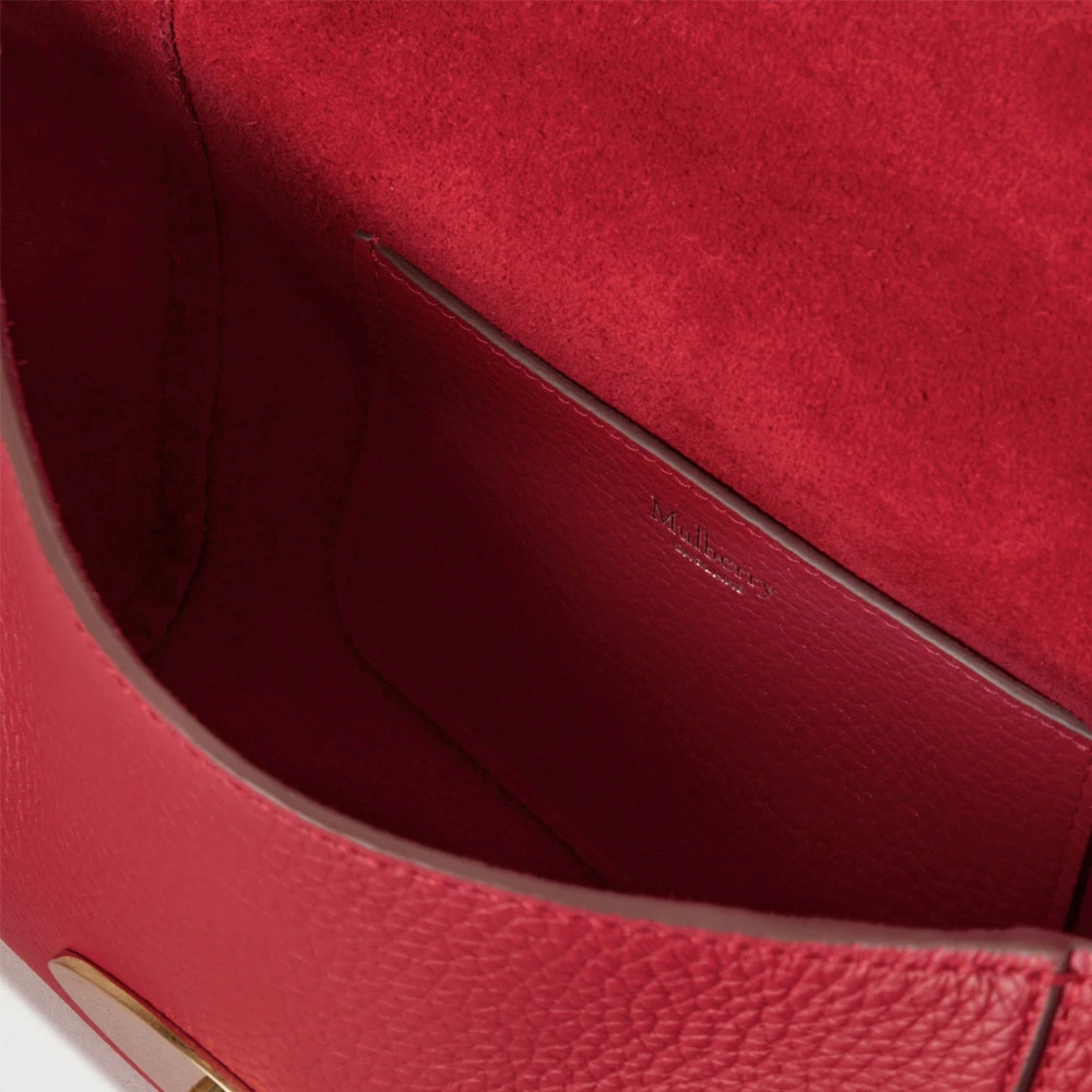 Mulberry Elegante Lily Scarlet Rode Tas Red Dames