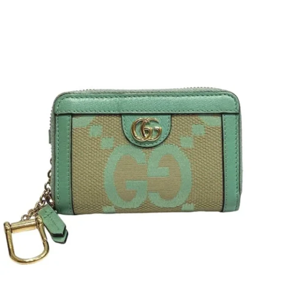 Gucci Vintage Pre-owned Canvas wallets Multicolor Dames