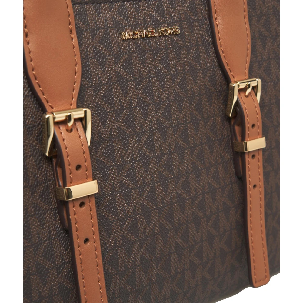 Michael Kors Bruine Handtas Moore Tote Tas Brown Dames
