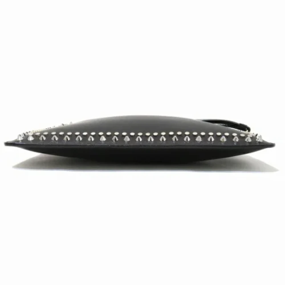 Jimmy Choo Pre-owned Leather clutches Black Dames