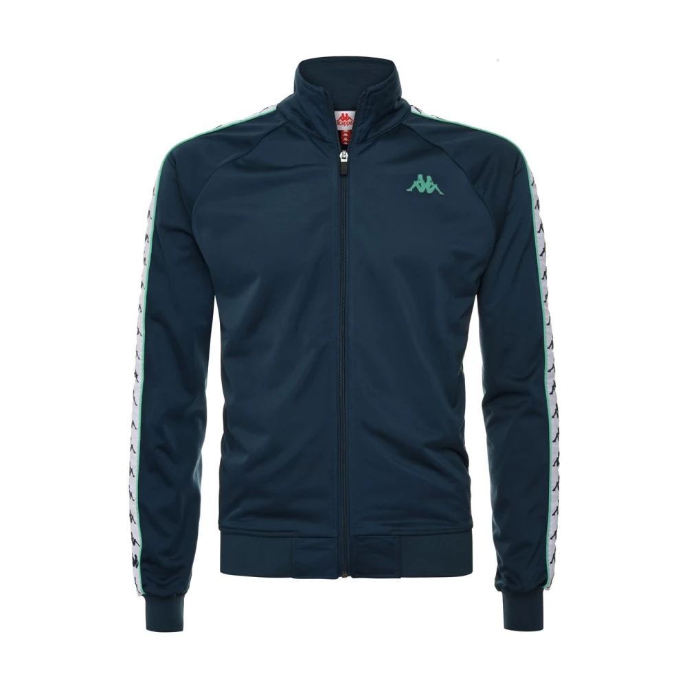 Kappa Men's Blue Slim Fit Full Zip Sweatshirt - Zip-Throughs - M - Sweatshirts & Hoodies