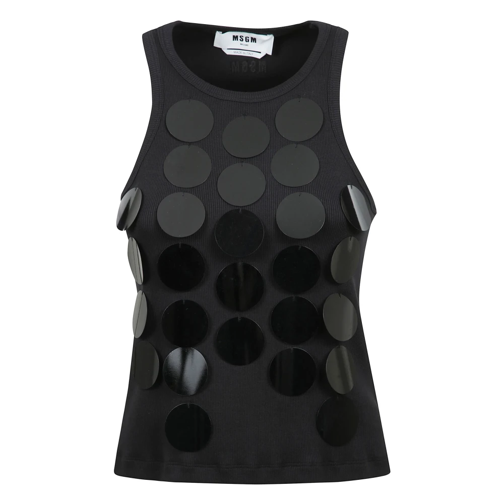 Tops > Sleeveless Tops - - Msgm - Modalova