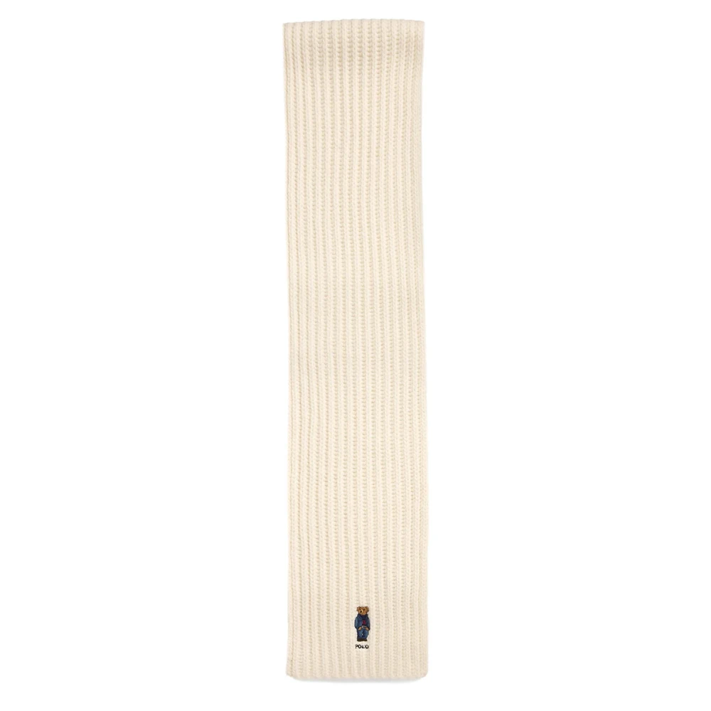 Ralph Lauren Polo wollen shawl White Unisex