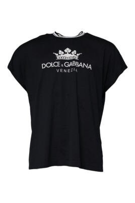 morkbla-logo-crown-bomull-t-shirt