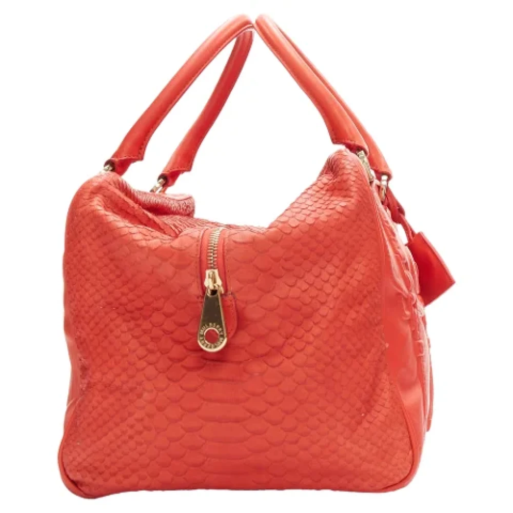 Mulberry Pre-owned Leather handbags Red Dames