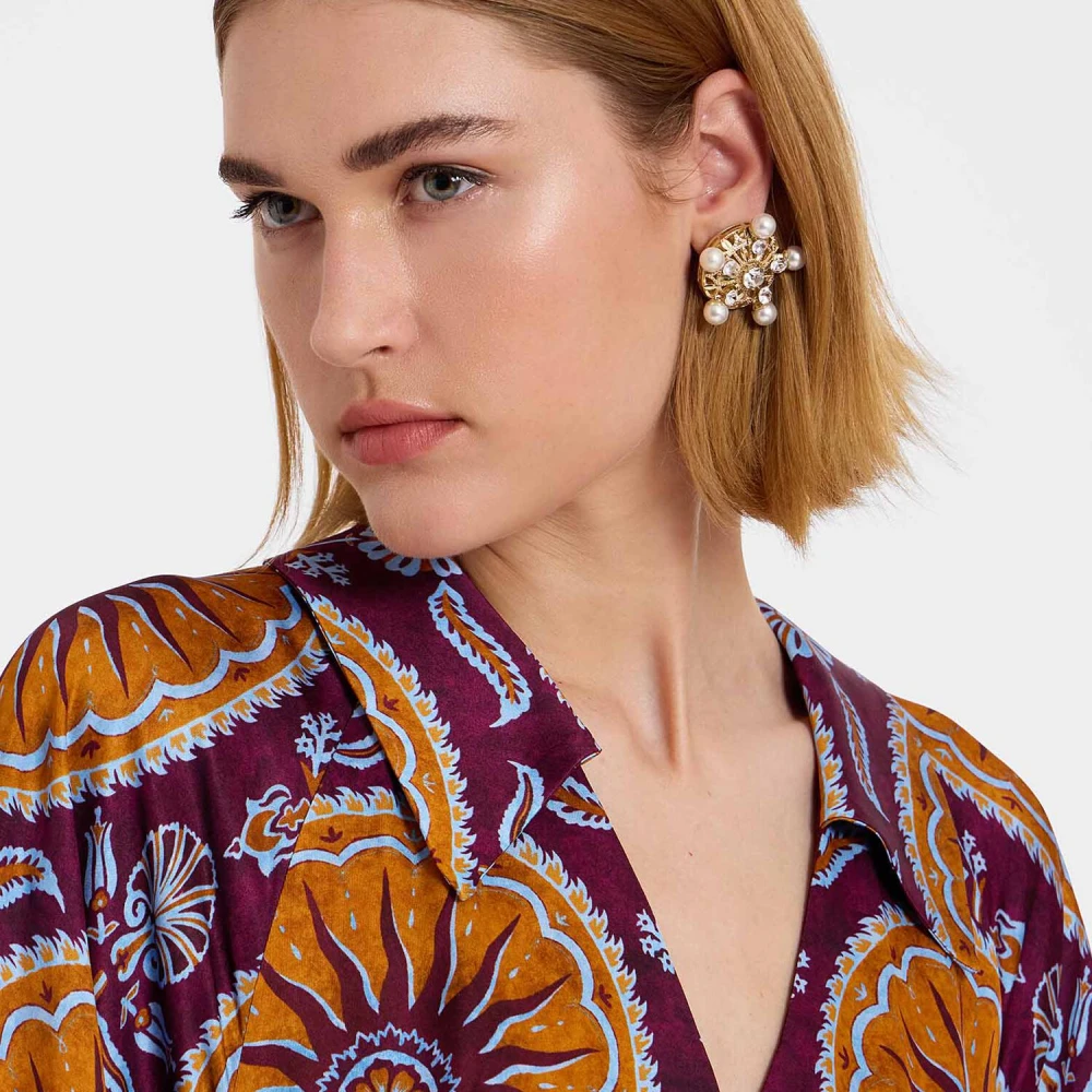La DoubleJ Glastonbury Goddess Jurk Multicolor Dames
