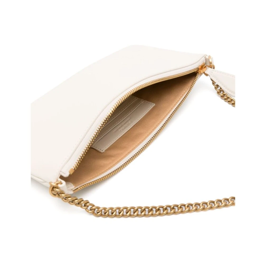 pinko Love Birds Ketting Schoudertas White Dames
