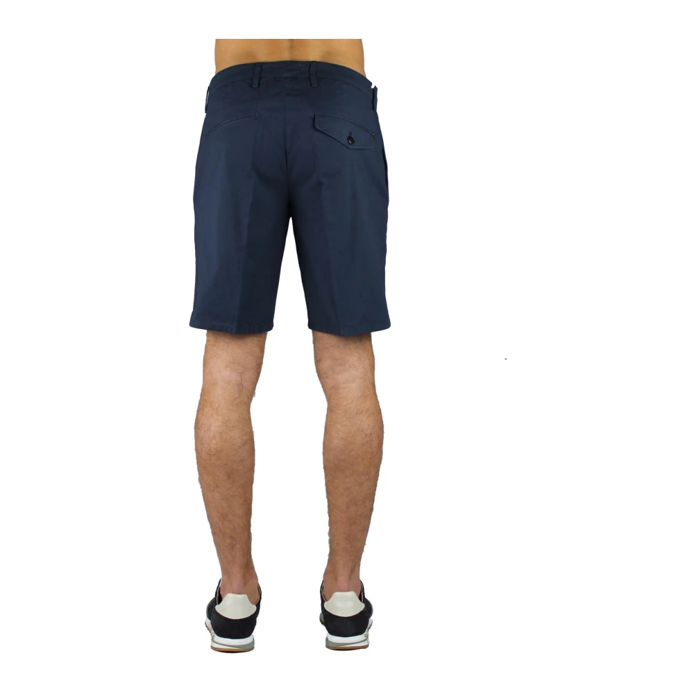 Dondup Stijlvolle Bermuda Shorts voor Mannen Blue Heren