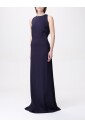 robe-maxi-sans-manches-bleue