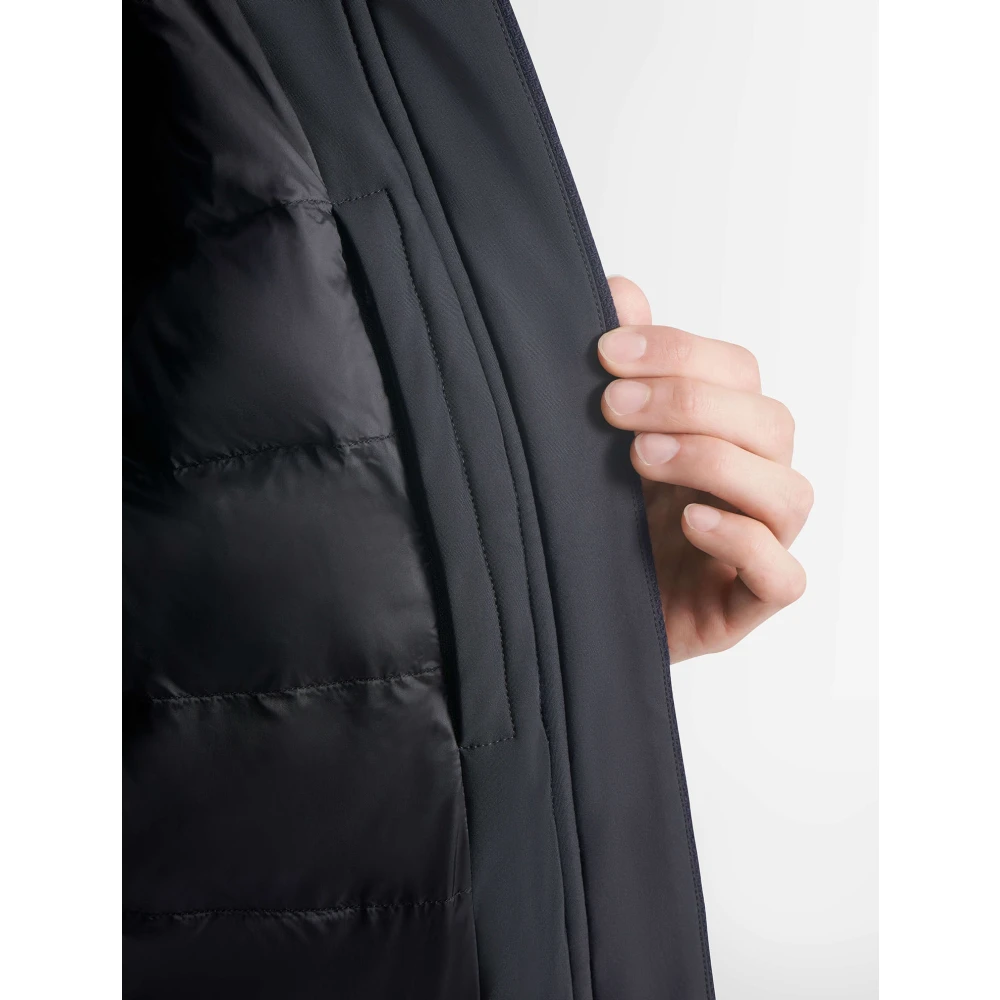 Fusalp Wollen Blouson Blue Heren