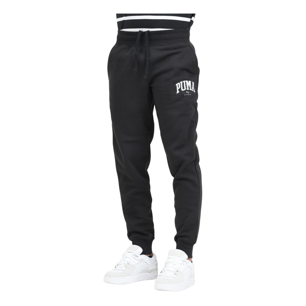 Puma Sportieve Squad Zwarte Sweatpants Black Heren