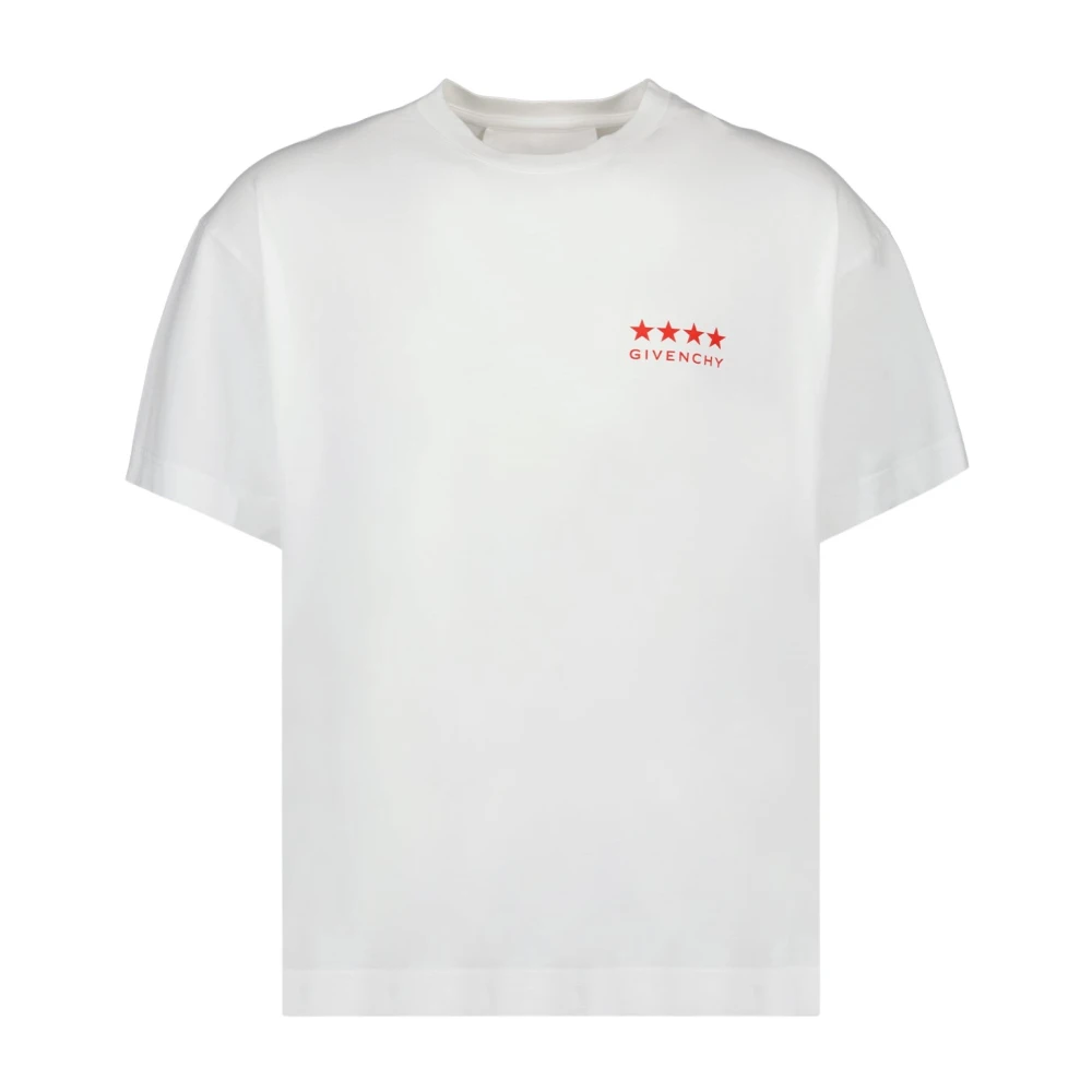 Givenchy Standaard Korte Mouw T-shirts White Heren