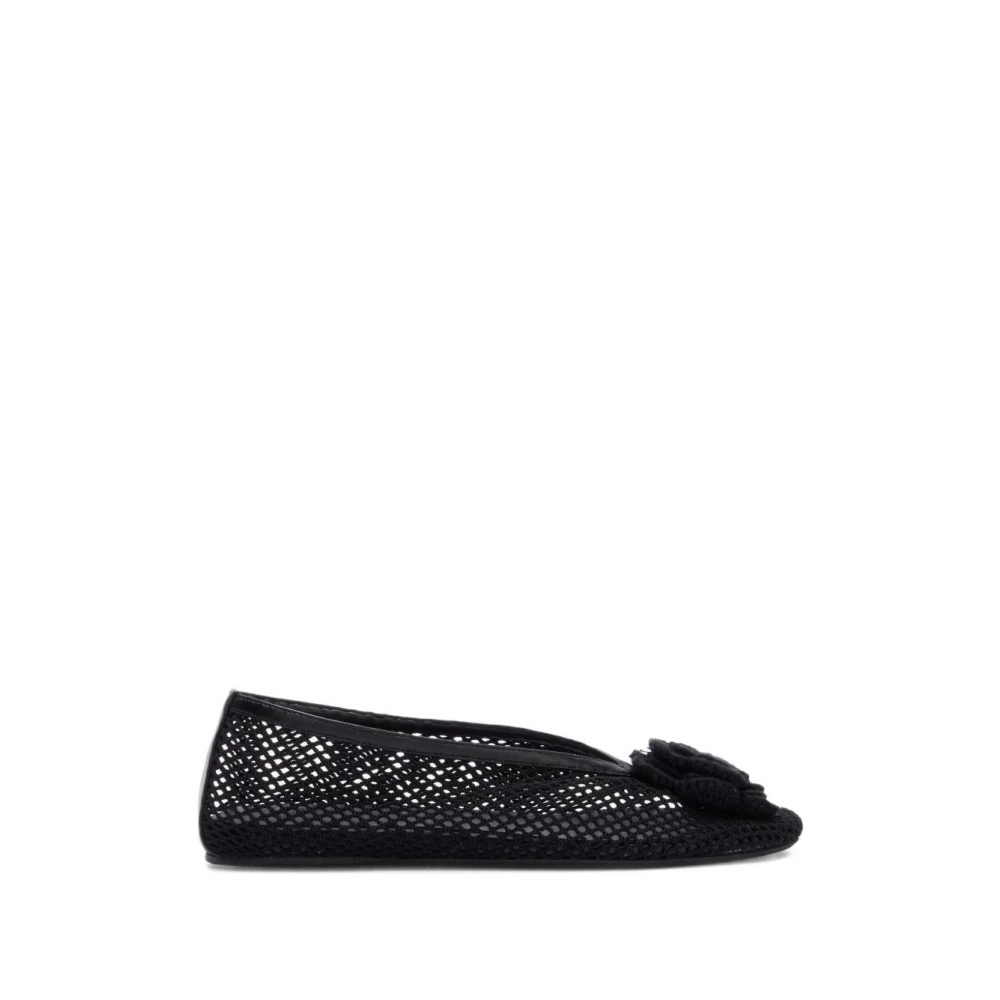 Ganni Women's Black Jenny Ballerina, Ballerina Shoes, 7 Uk, Shoes