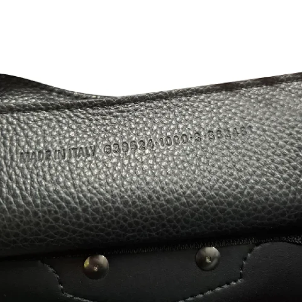 Balenciaga Vintage Pre-owned Leather crossbody-bags Black Dames