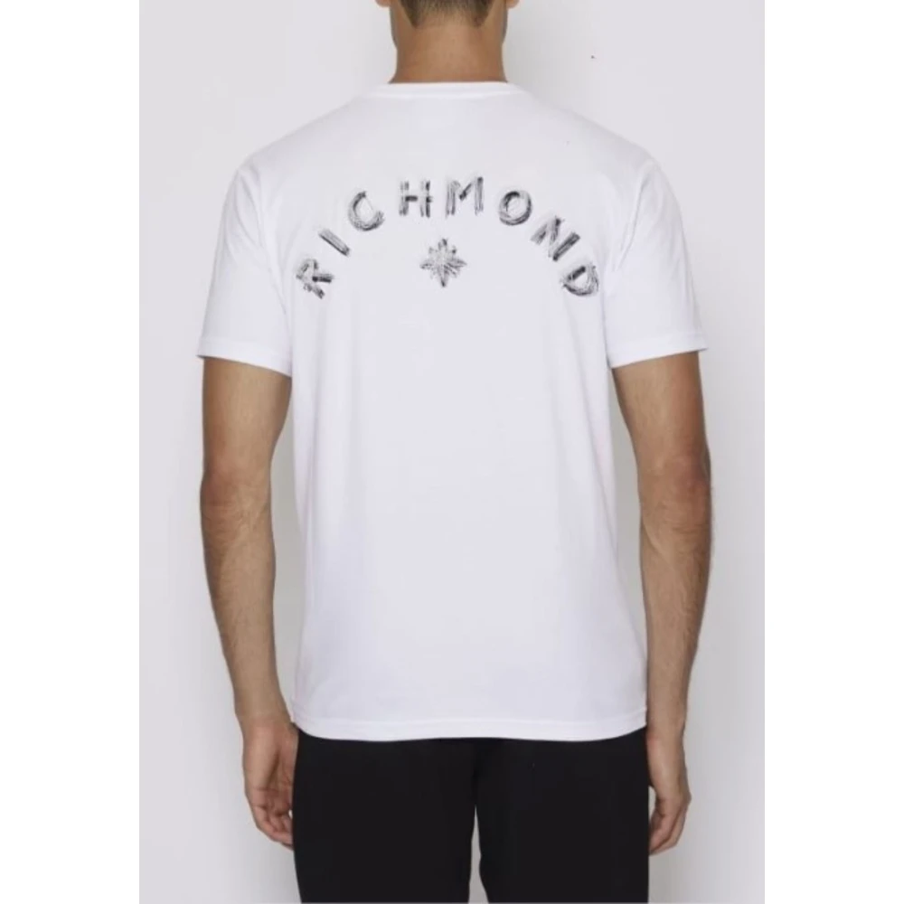 John Richmond Heren Regular T-Shirt White Heren