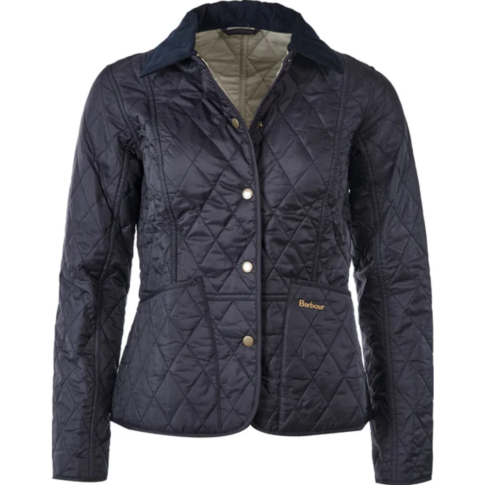 Barbour Women's Blue Quilted Summer Liddesdale Jacket