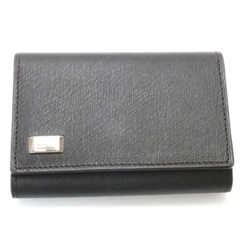 Dunhill Pre-owned Leather wallets Brown Dames