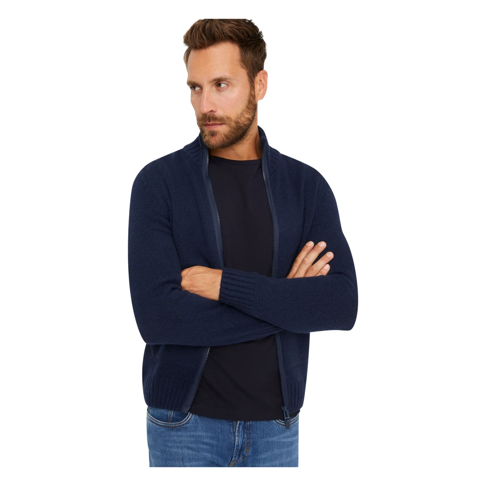 BRAX Donkerblauw Vest voor Mannen Blue Heren
