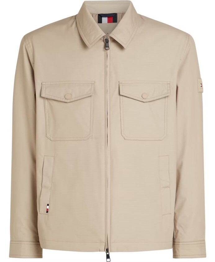parka-chemise-rembourree-en-polyester