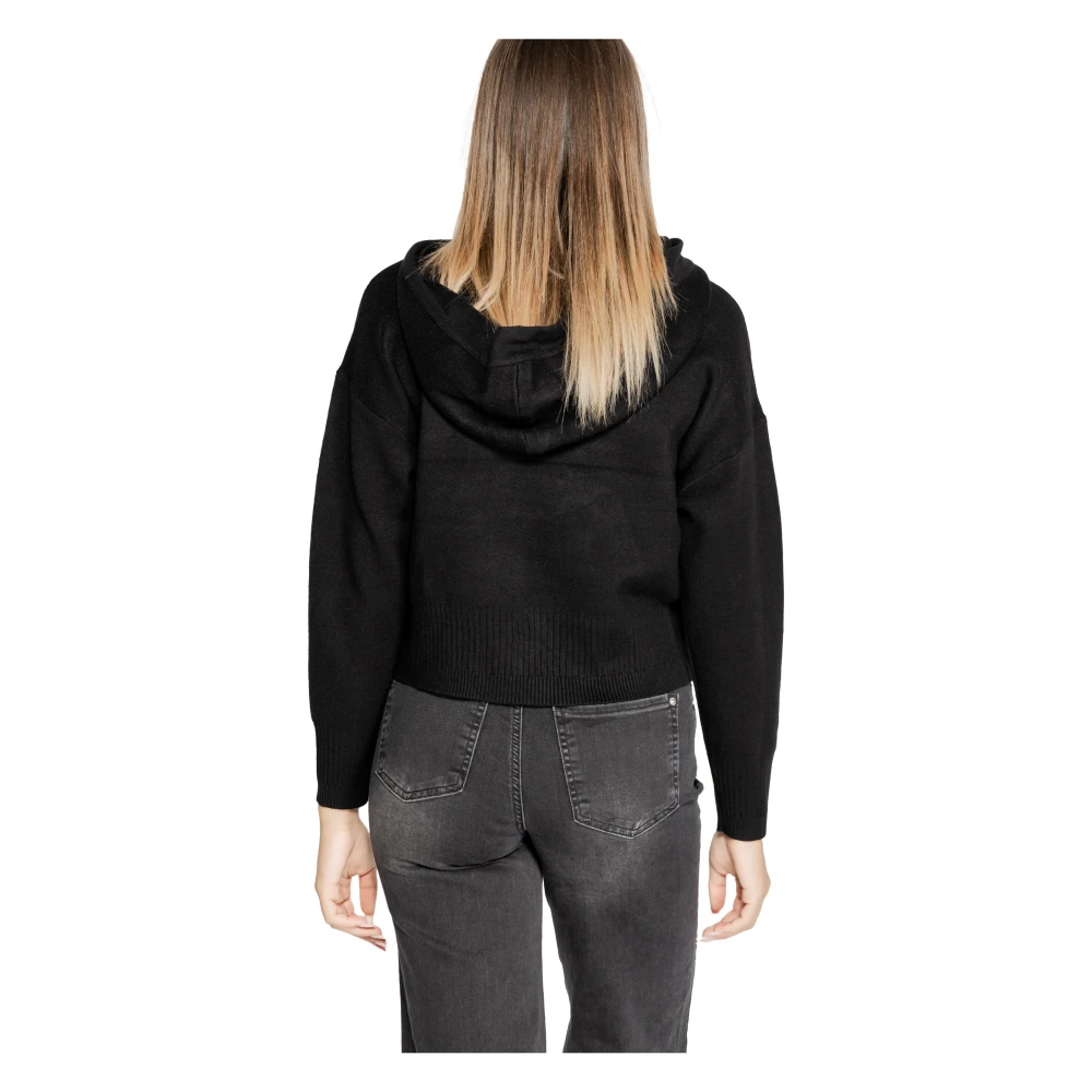 Vero Moda Gouden Hoodie Trui Black Dames