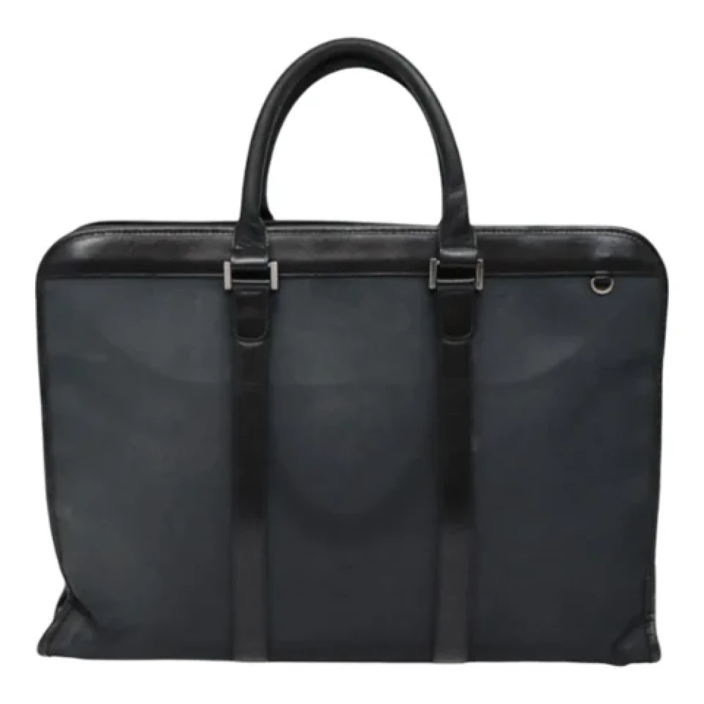Burberry Vintage Pre-owned Nylon handbags Black Dames