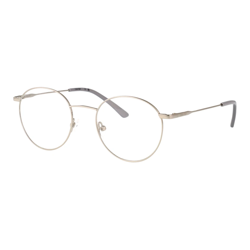 Calvin Klein Unisex Gray Glasses, 49 Mm, Modern Optical Glasses Ck19119