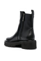 black-leather-ankle-boots