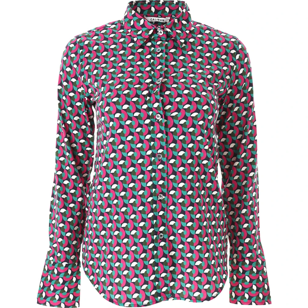 Caliban Stijlvolle Overhemden Collectie Multicolor Dames