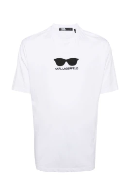 solglasögon-broderad T-shirt