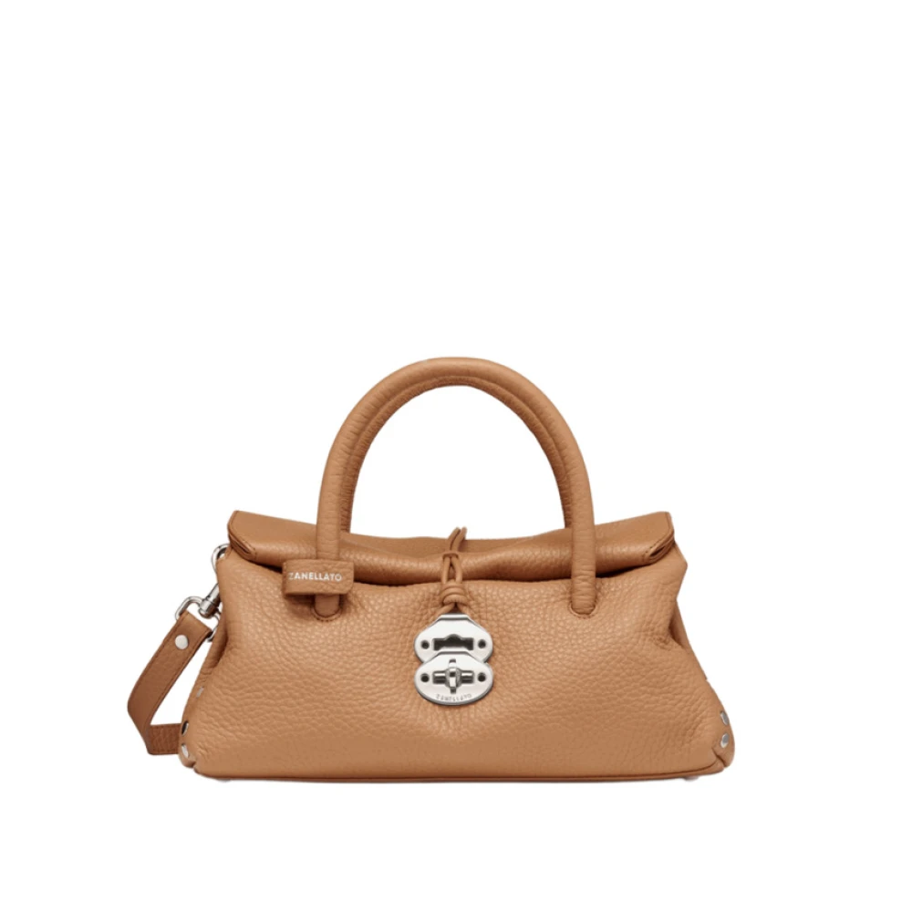 Zanellato Women's Brown Handbags, One Size, Small Dotta Bag