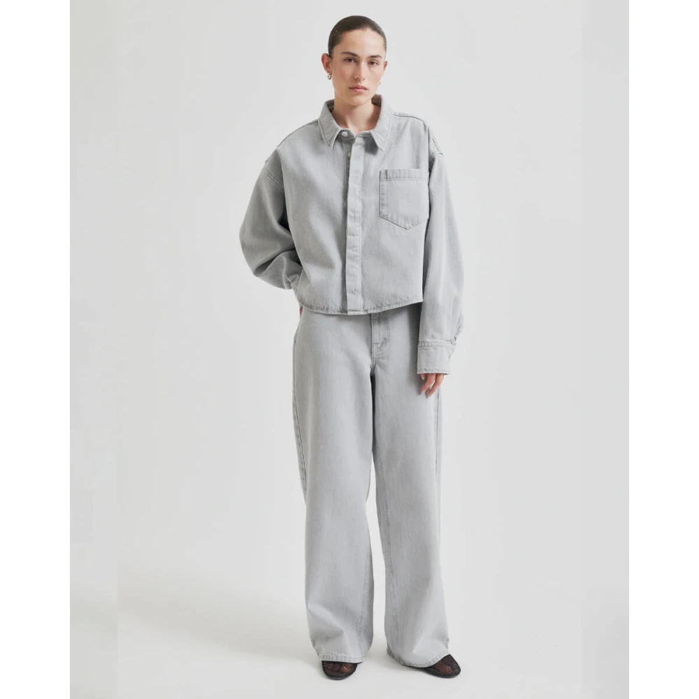 Second Female Denira Denim Jeans Second Dames Gray Dames