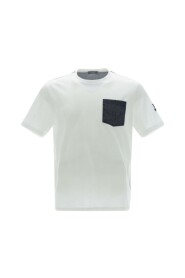 Bicolor T-Shirt mit Tashino Design