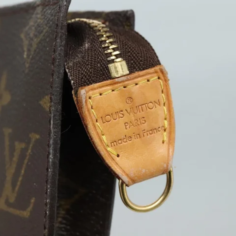 Louis Vuitton Vintage Pre-owned Canvas pouches Brown Dames
