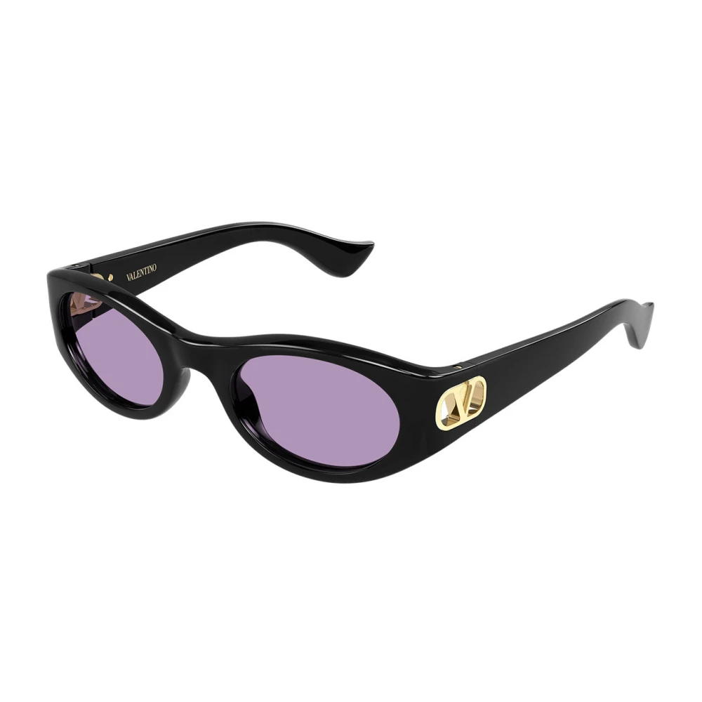 Valentino Women's Black Vg0015s Sunglasses - Sunglasses - 52 Mm - Accessories