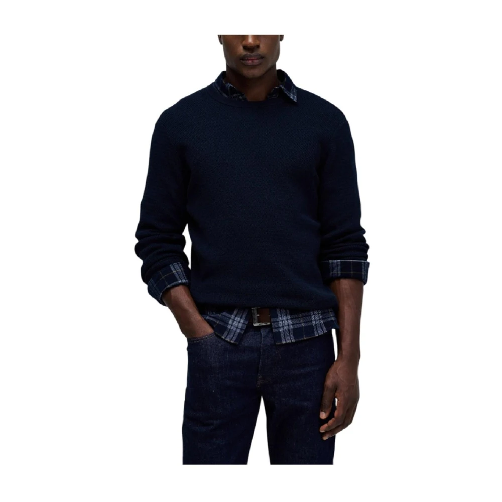 Salsa Uomo Blu - Maglieria Girocollo - Knitwear - M