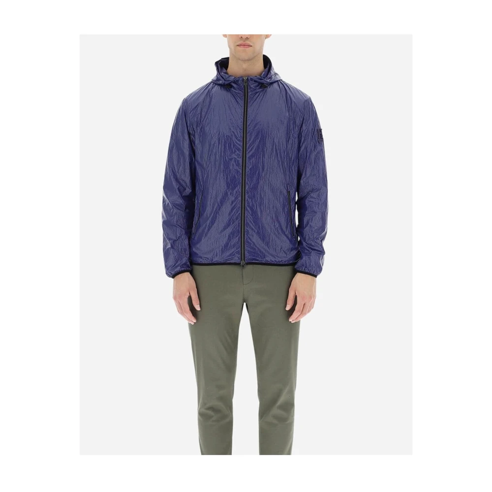 Herno Bomber Hunter Trainingsjack Blue Heren